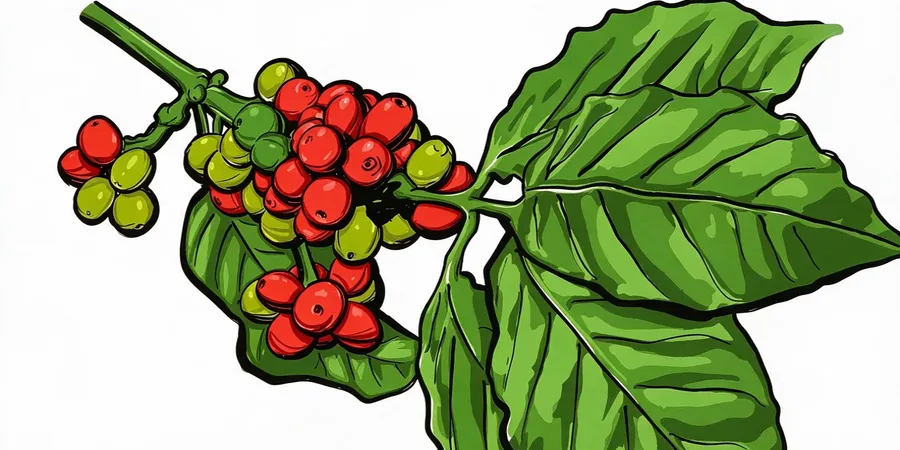Regal Coffee coffee plant illustration